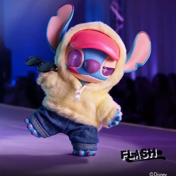 MINISO™ x Disney™ GenZ Street Stitch Flash Vinyl Plush - Picture 1 of 6